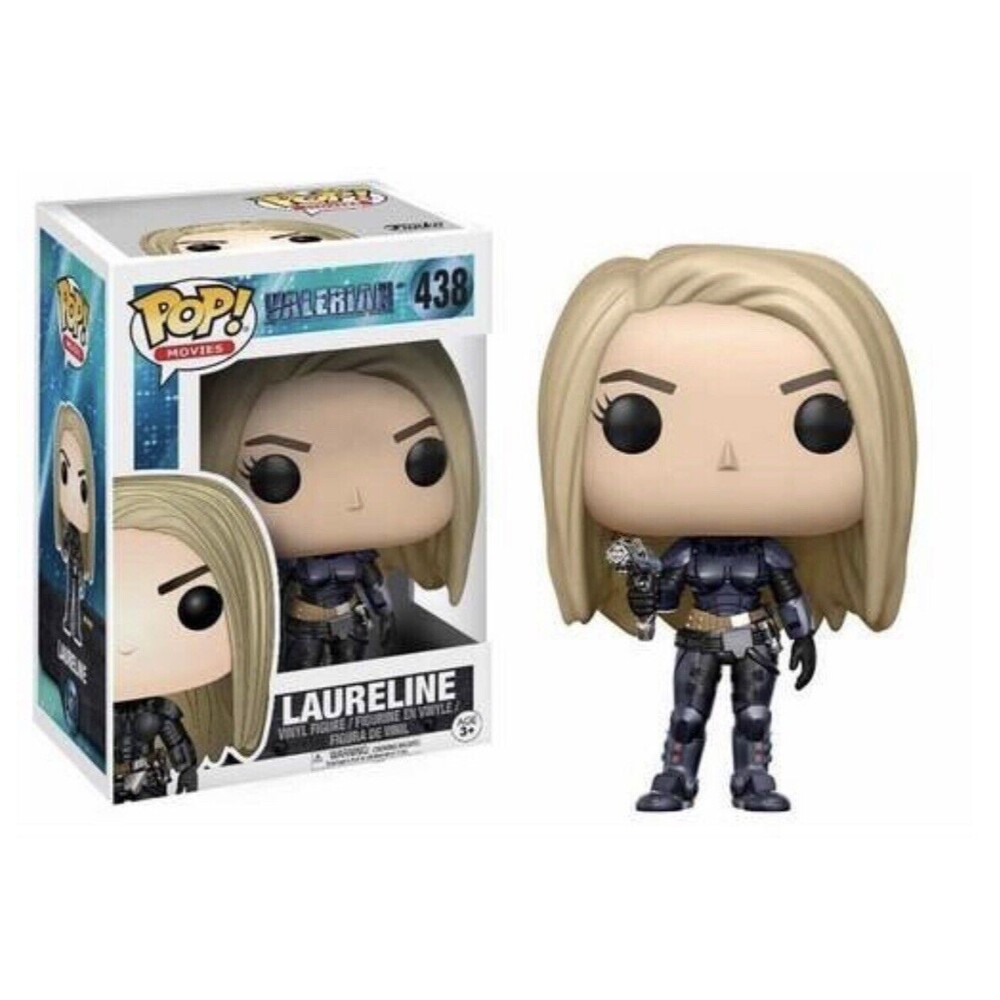Valerian Funko Pop- #438 “LAURELINE” Vinyl Figure-NIB-Ages 3+